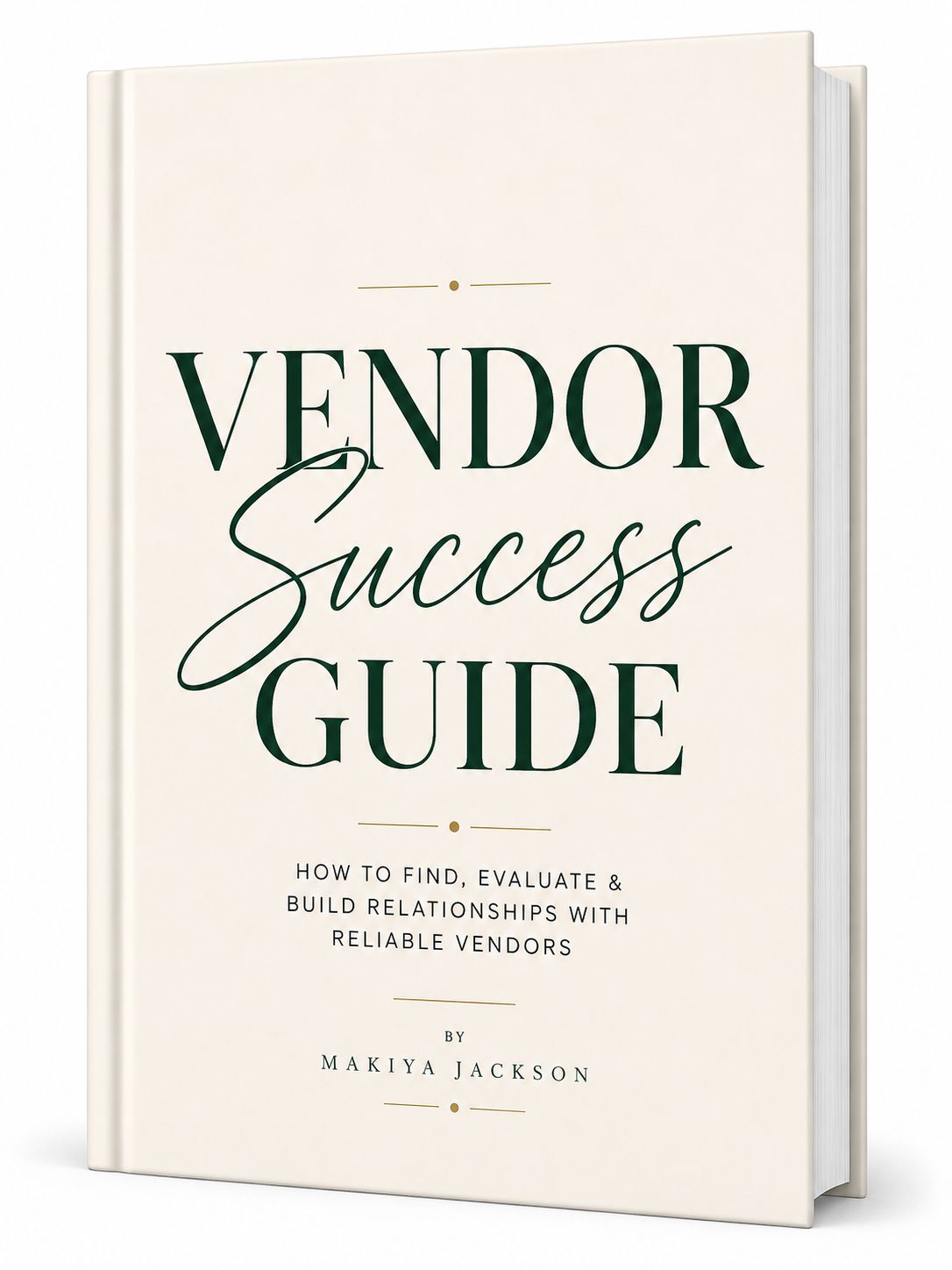 Vendor Success Guide