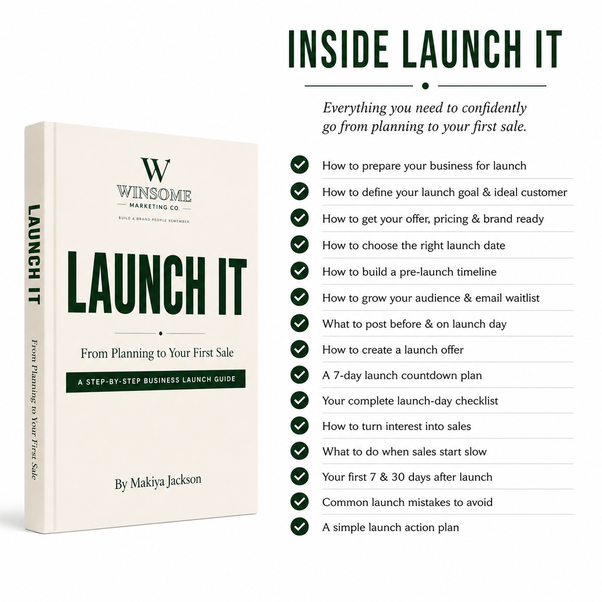 LAUNCH IT: From Planning to Your First Sale