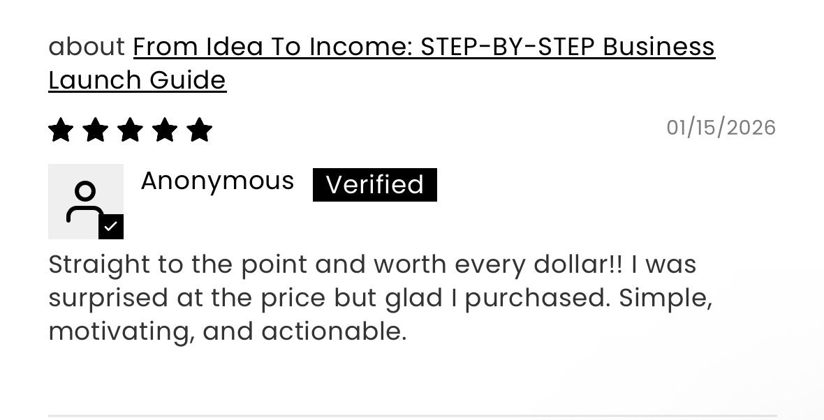 From Idea to Income: A Step-by-Step Guide to Launching Your Business