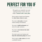 LAUNCH IT: From Planning to Your First Sale